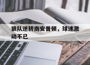 cq9电子游戏网站-狼队逆转南安普顿，球迷激动不已